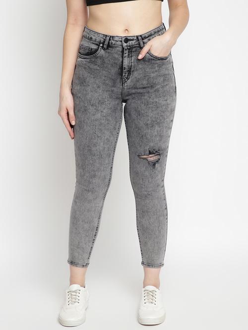 mid rise acid washed  jean - 17874331 - Very Small Image - 1