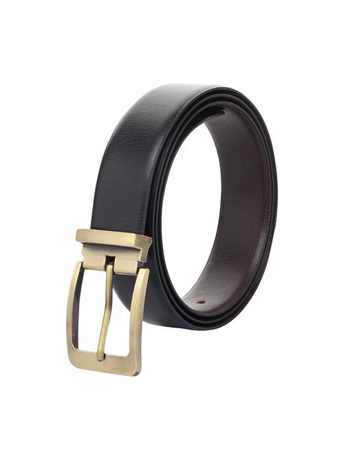 black leatherette belt - 17876005 - Very Small Image - 1