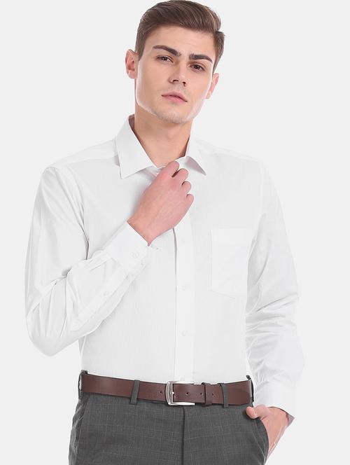 white striped formal shirt - 17876098 - Very Small Image - 1