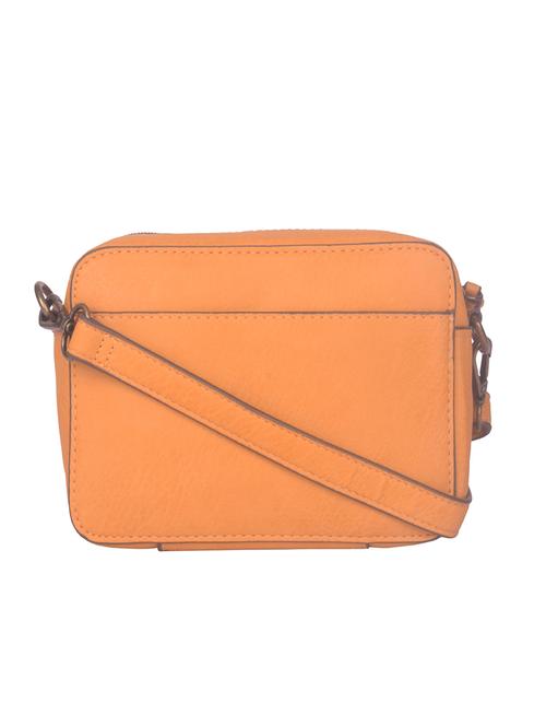 yellow leatherette (pu) sling bag - 17886070 - Very Small Image - 1