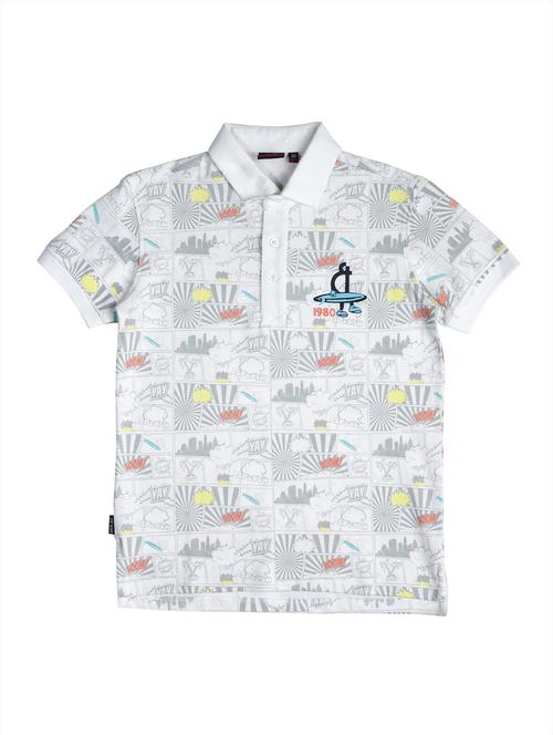 round neck graphic  t-shirt - 17887043 - Very Small Image - 1