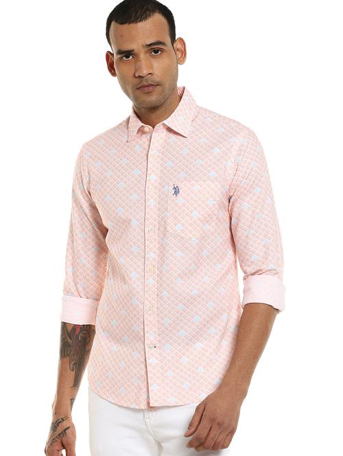 mens printed casual shirt - 17888961 - Very Small Image - 1
