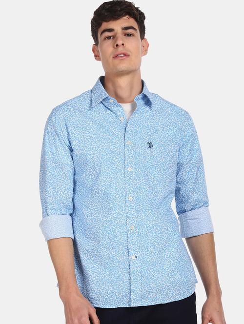 mens florals casual shirt - 17888963 - Very Small Image - 1