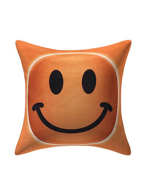 texstylers velvet set of 6 pcs's square 16x16 inches smiley cushion cover - 17898521 - Very Small Image - 1