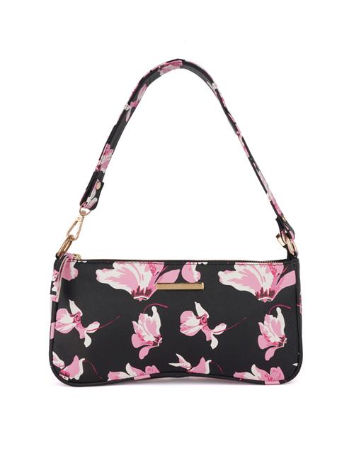 black leatherette (pu) handbag - 17902298 - Very Small Image - 1