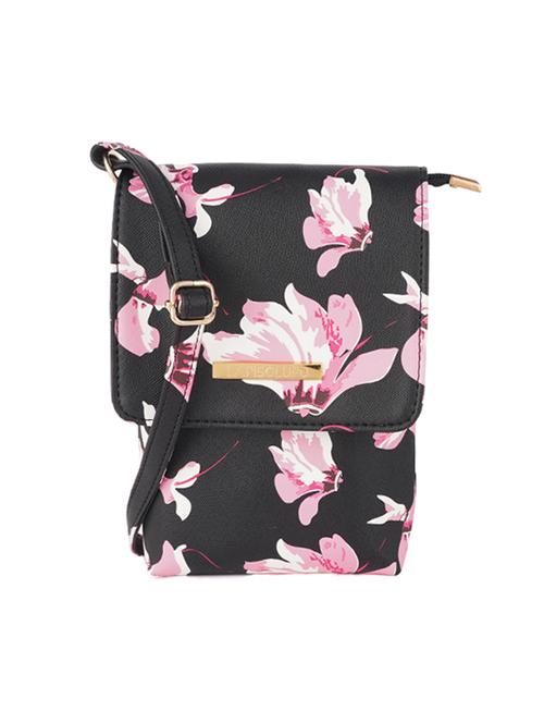 black floral regular sling bag - 17902345 - Very Small Image - 1