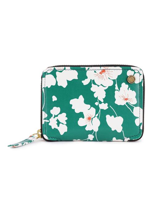 green synthetic leather card holder - 17902364 - Very Small Image - 1