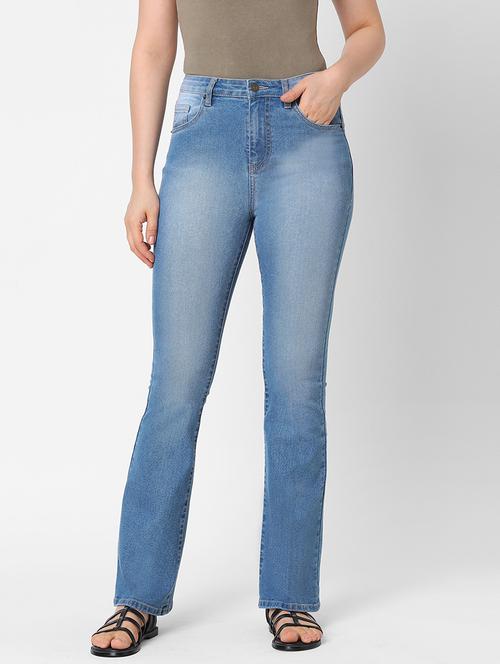 mid rise stone washed jean - 17908081 - Very Small Image - 1