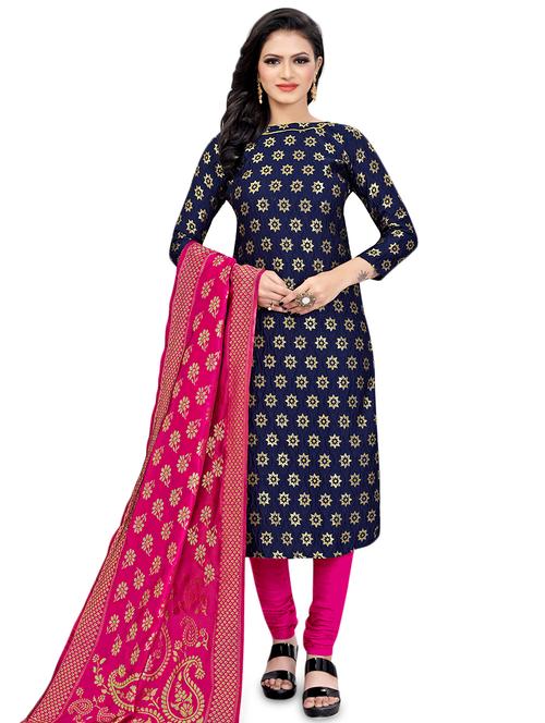 jacquard unstitched suit   - 17910670 - Very Small Image - 1