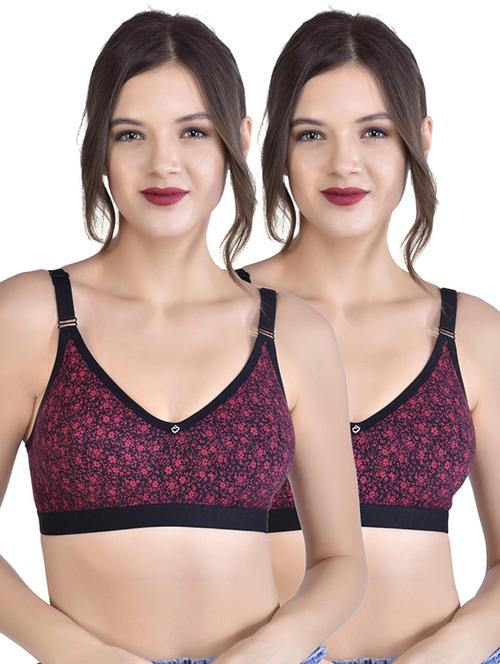 set of 2 printed minimizer bra - 17910822 - Very Small Image - 1