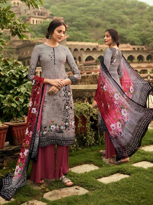 sassy plus classy floral, digital print  - 17911047 - Very Small Image - 1