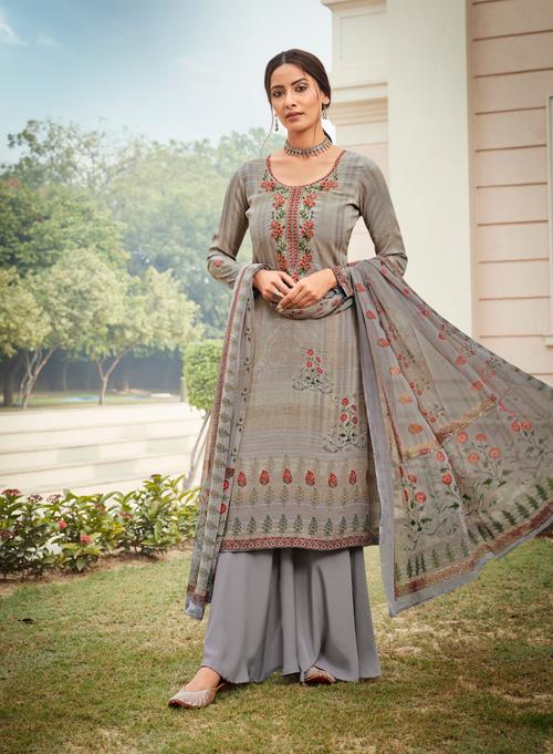 vishwam fancy premium crepe embroidered salwar  - 17911069 - Very Small Image - 1