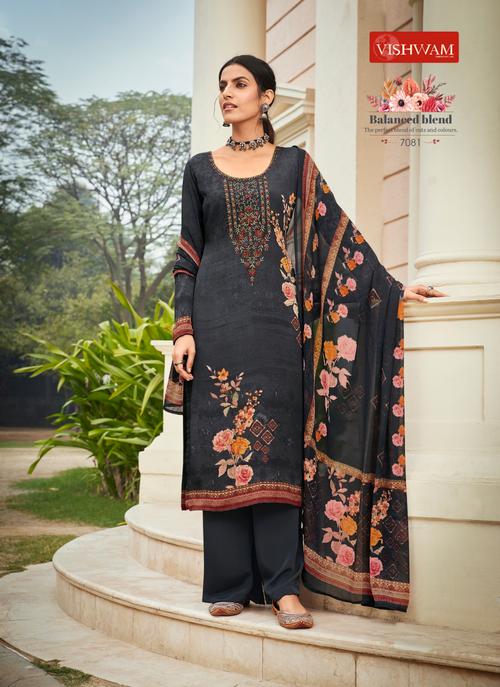 vishwam fancy premium crepe embroidered salwar  - 17911070 - Very Small Image - 1