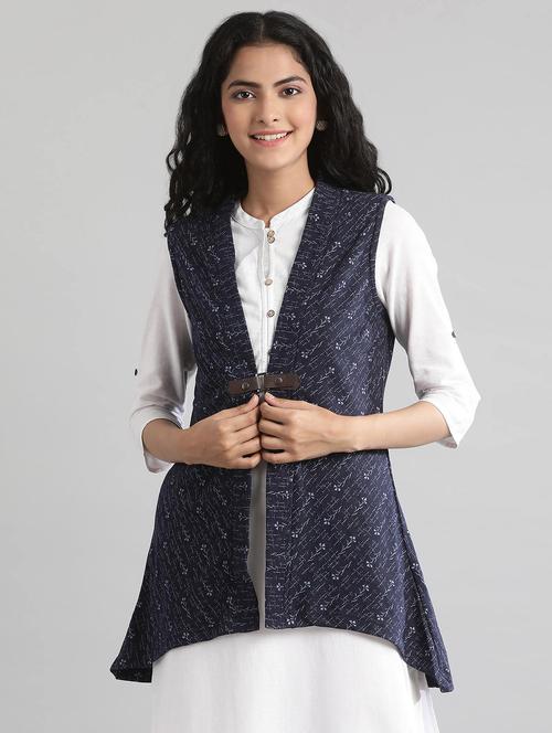 blue cotton jacket - 17911448 - Very Small Image - 1