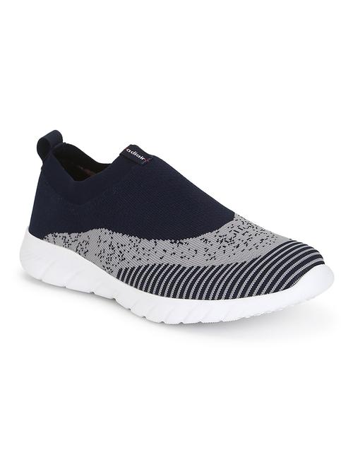 blue color block slip on shoes - 17912082 - Very Small Image - 1