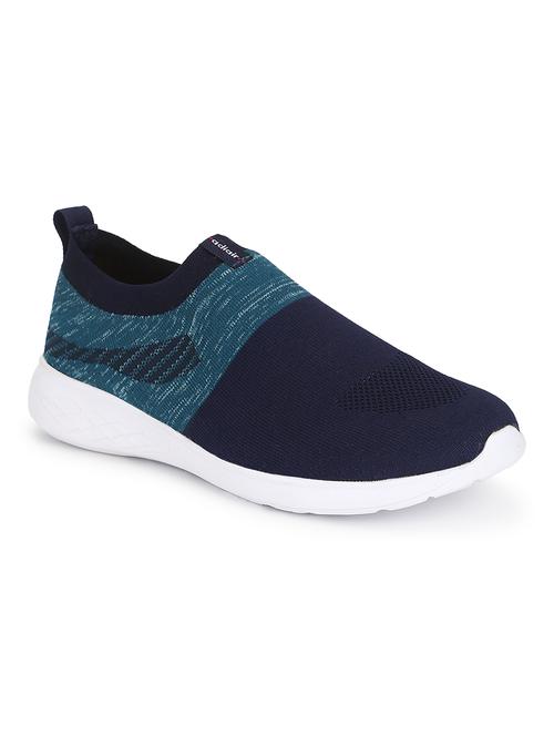 navy blue color block slip on shoes  - 17912088 - Very Small Image - 1