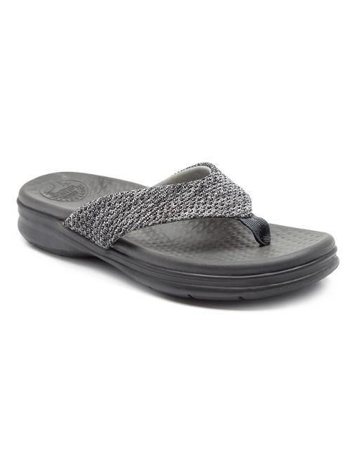 grey rubber toe separator flip flops - 17912604 - Very Small Image - 1