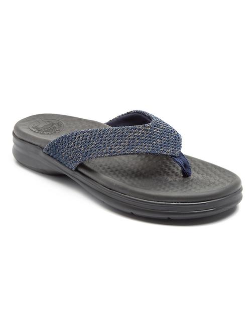 men blue toe separator flip flops - 17912605 - Very Small Image - 1