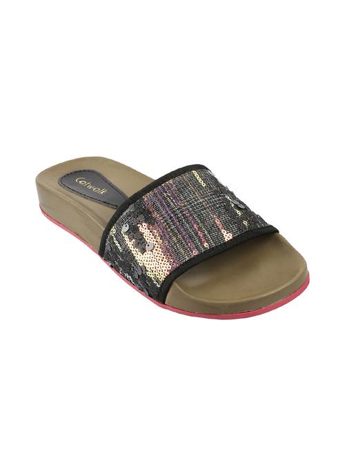 black synthetic  flip flops - 17913166 - Very Small Image - 1