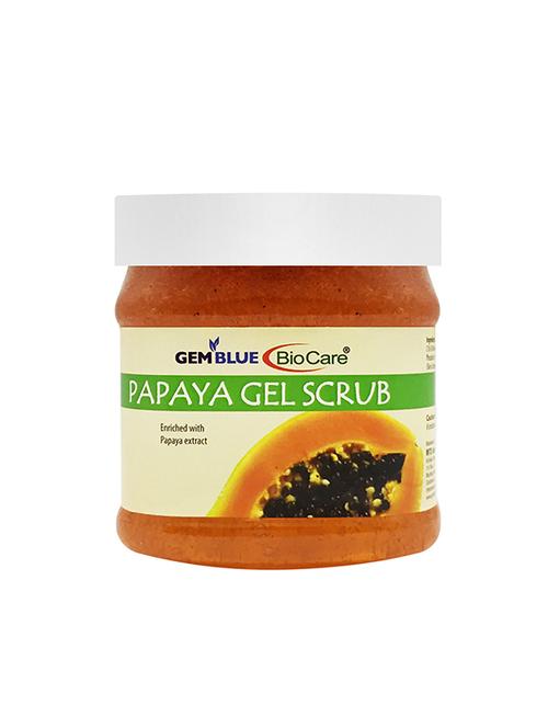 gemblue biocare papaya gel scrub, 500ml - 17913515 - Very Small Image - 1