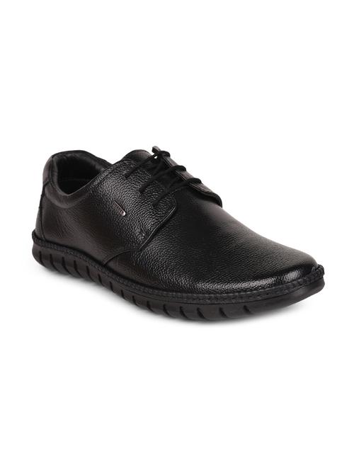 black leather lace up shoes - 17916777 - Very Small Image - 1