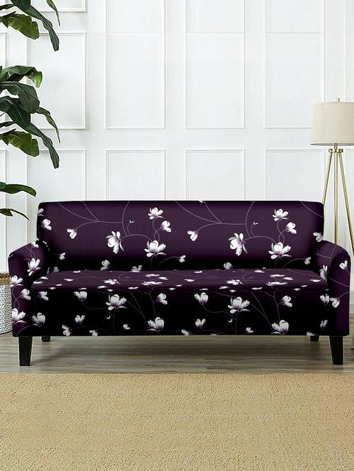 cortina spandex polyester three seatser sofa cover 230*185 - 17923933 - Very Small Image - 1