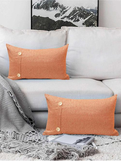 r home 100 % silk cushion cover set of 2 pcs 30 x 50 cm - 17924680 - Very Small Image - 1