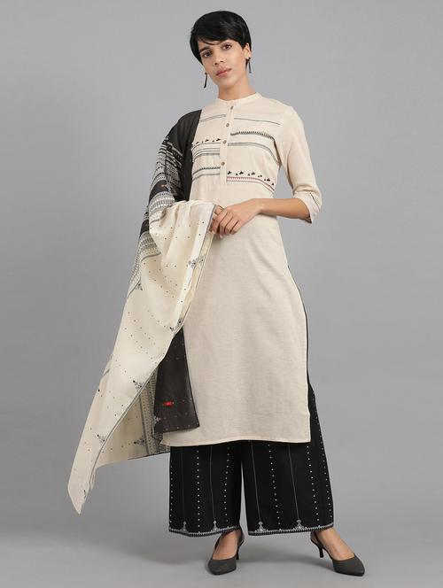 women's straight kurta - 17924831 - Very Small Image - 1