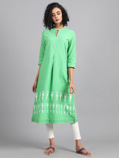 women's a-line kurta - 17925032 - Very Small Image - 1