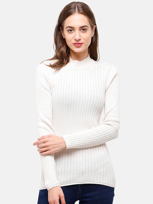 high neck textured pullover - 17929373 - Very Small Image - 1