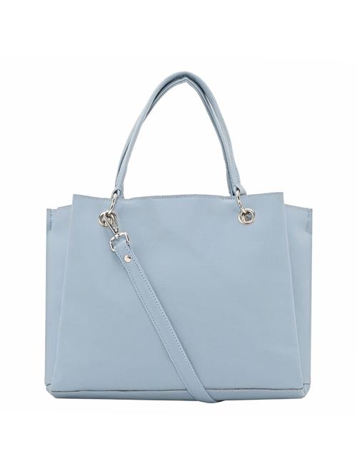 blue leatherette (pu) handbag - 17930405 - Very Small Image - 1