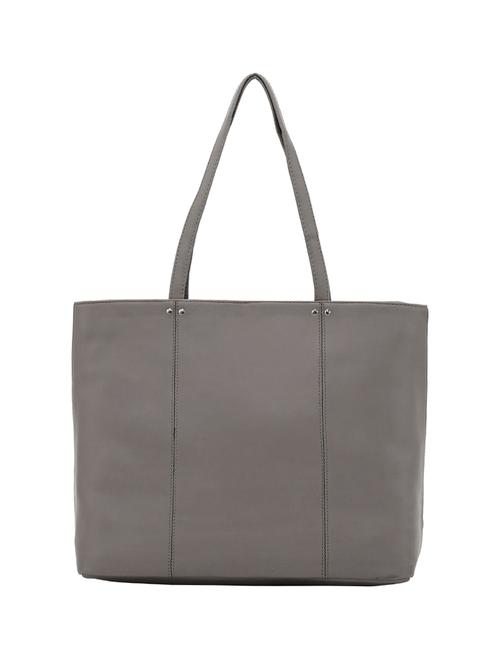 grey leatherette (pu) handbag - 17930472 - Very Small Image - 1