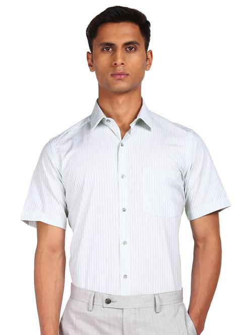 white striped formal shirt - 17930763 - Very Small Image - 1