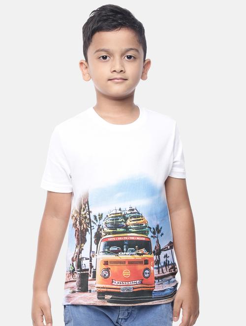 round neck graphic t-shirt - 17933240 - Very Small Image - 1