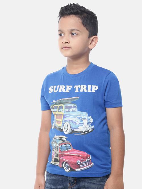 round neck graphic  t-shirt - 17933255 - Very Small Image - 1