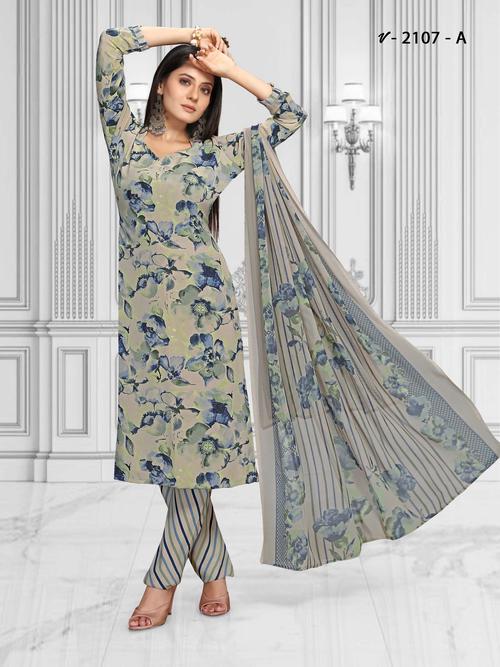 vishwam multicolor colored digital prints crepe  - 17933771 - Very Small Image - 1