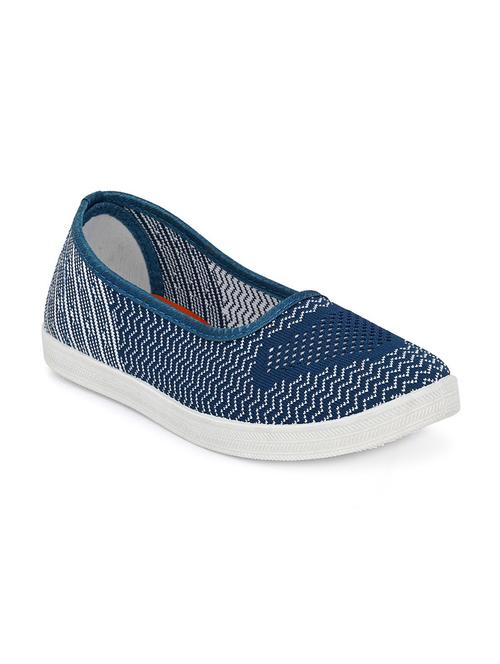 blue mesh slip on ballerina - 17933861 - Very Small Image - 1