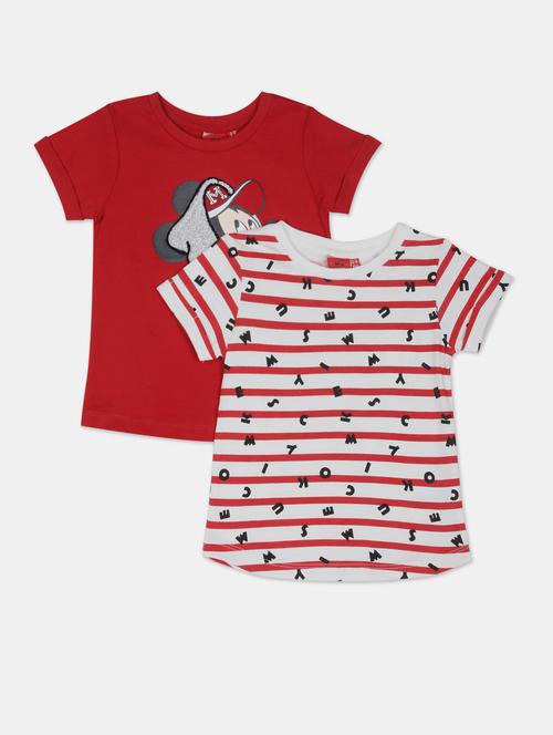 round neck printed tee  - 17934404 - Very Small Image - 1