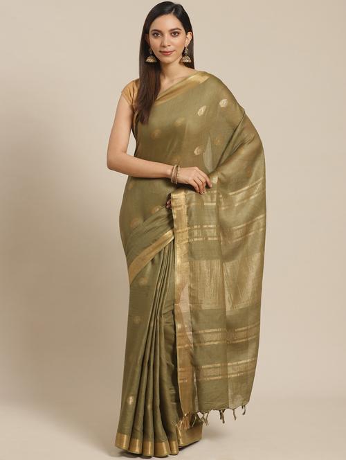 ethnic motifs bhagalpuri saree - 17937130 - Very Small Image - 1