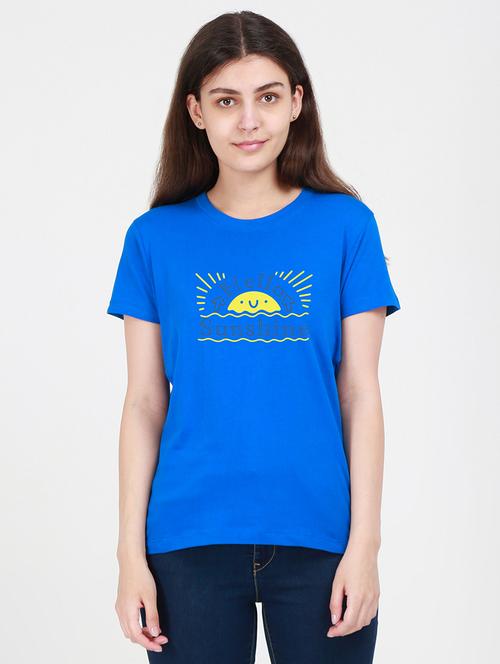 round neck graphic tee  - 17938025 - Very Small Image - 1