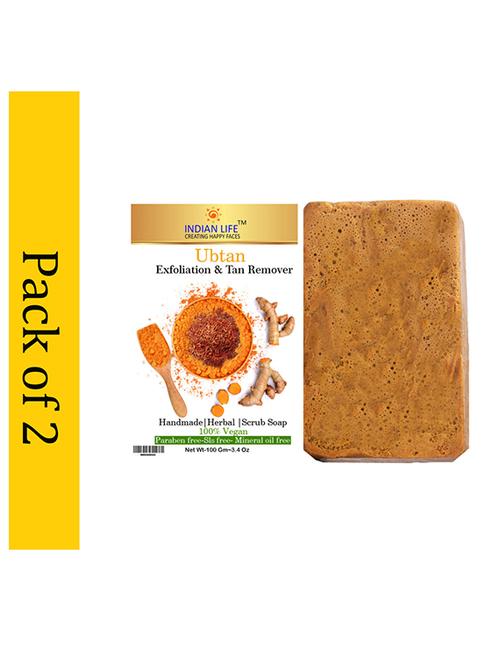 ubtan premium soap for glowing & spotless skin paraben/sulphate/ dye/ silicon free - 17939310 - Very Small Image - 1