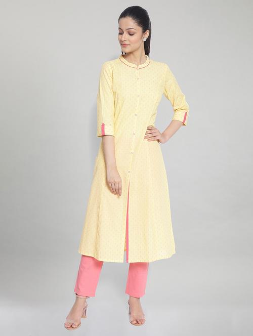 women's straight kurta - 17950032 - Very Small Image - 1