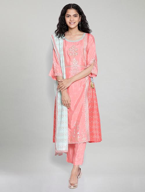 embroidered suit set  - 17950090 - Very Small Image - 1