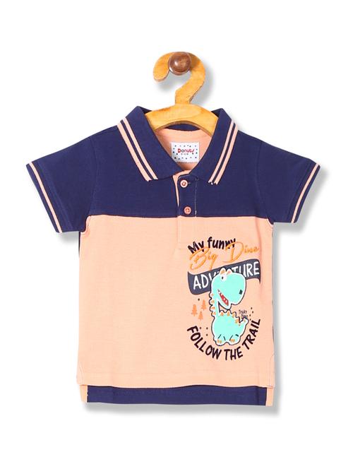 polo neck printed t-shirt - 17950339 - Very Small Image - 1