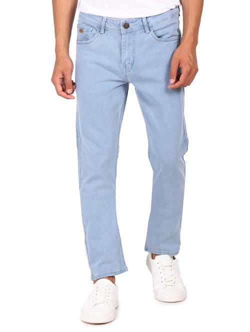 light blue washed denim jeans - 17951651 - Very Small Image - 1
