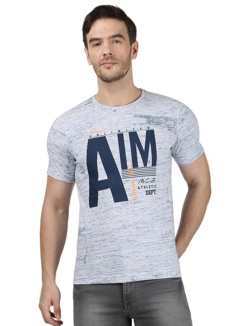 grey printed t-shirt - 17952757 - Very Small Image - 1