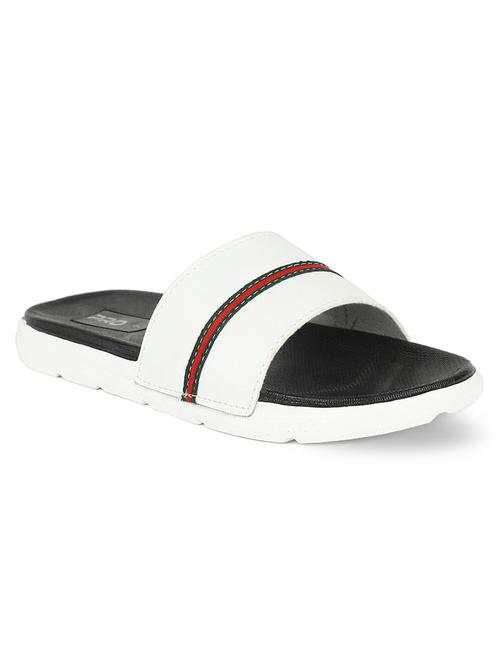 black synthetic & mesh slip on slippers - 17956198 - Very Small Image - 1