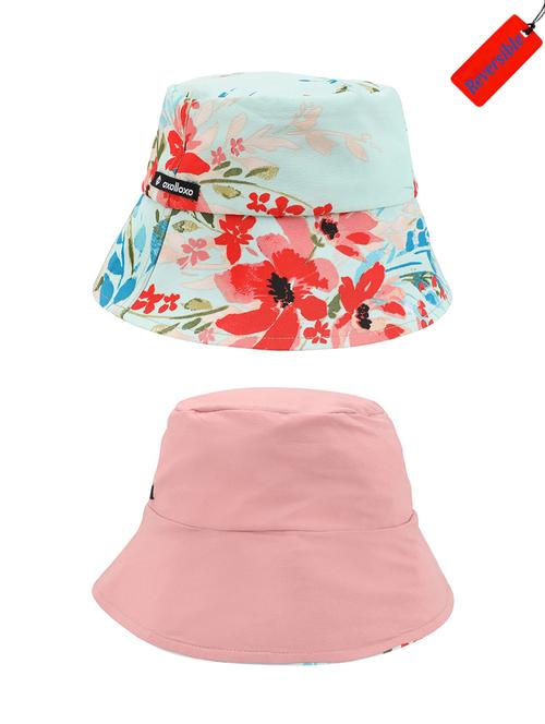 blue printed summer hat - 17956231 - Very Small Image - 1