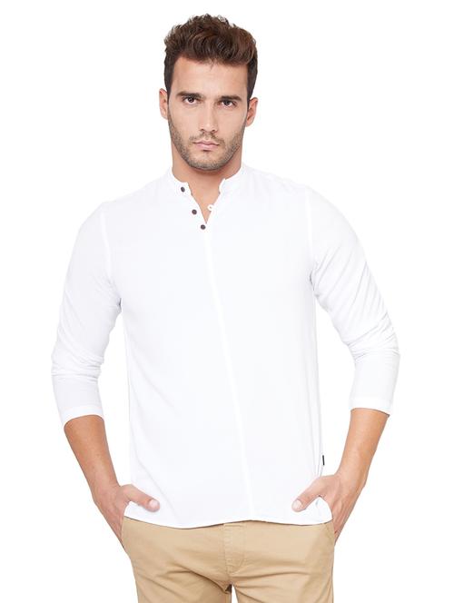 white solid t-shirt - 17956473 - Very Small Image - 1