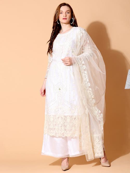 embroidered unstitched suit set  - 17961258 - Very Small Image - 1